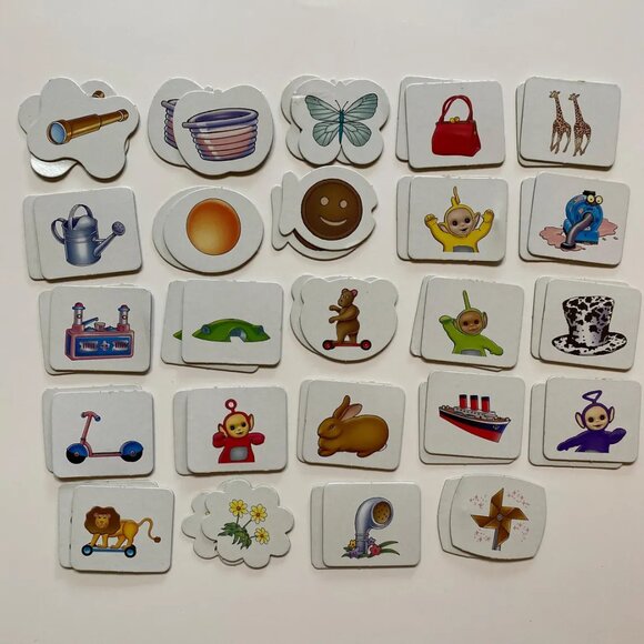 Teletubbies Memory Game 1998 Milton Bradley Hasbro COMPLETE - Picture 2 of 7
